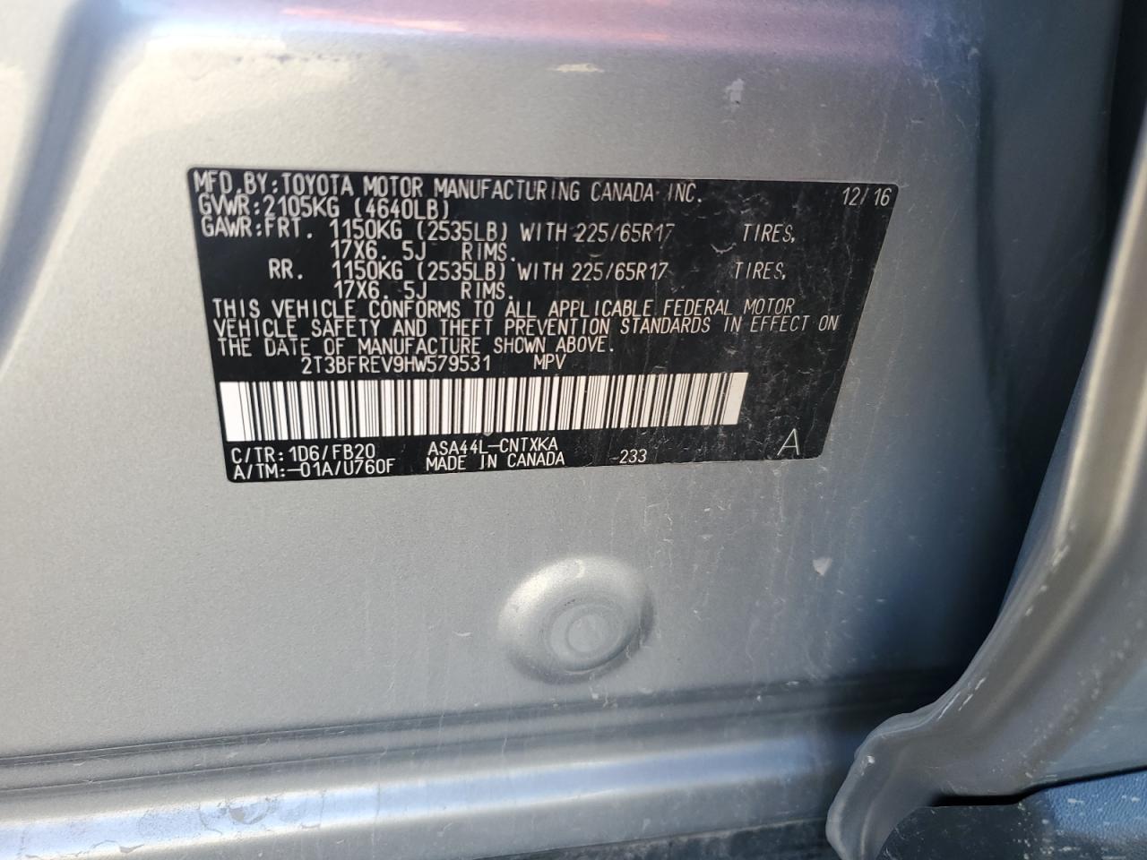 2017 Toyota RAV 4 - Image 15