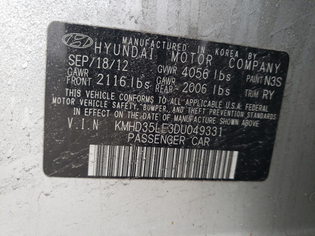 2013 Hyundai Elantra - Image 13