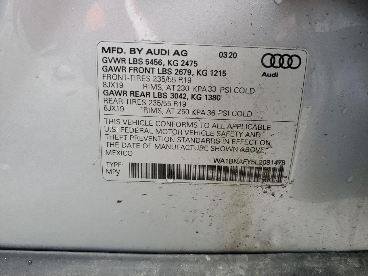 2020 Audi Q5 - Image 14