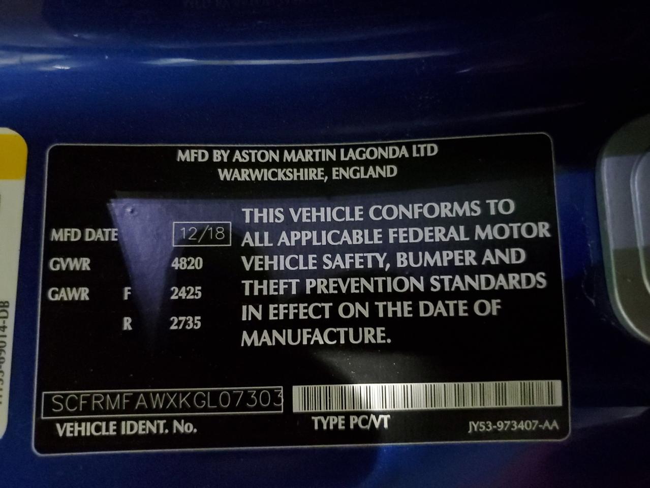 2019 Aston Martin DB11 - Image 12