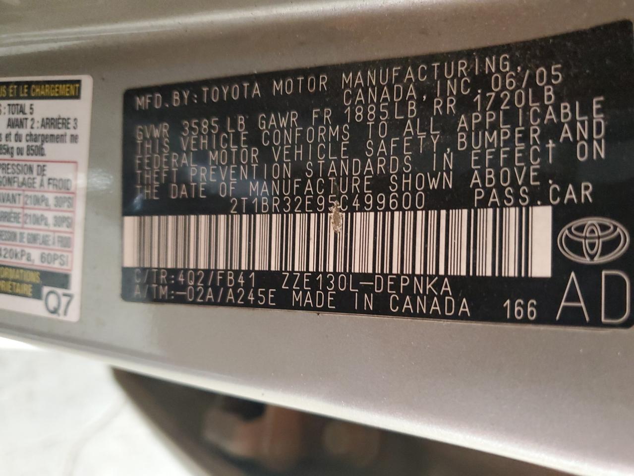 2005 Toyota Corolla - Image 12