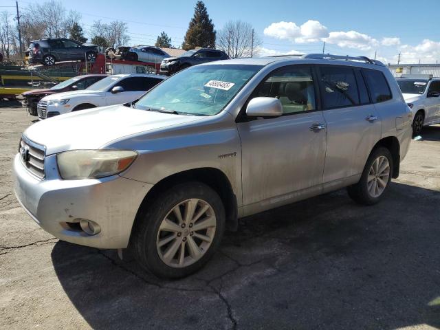 2008 Toyota Highlander Hybrid Limited en Venta en Denver, CO - Mechanical