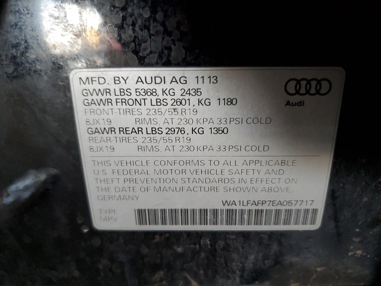 2014 Audi Q5 - Image 12
