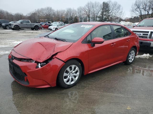  TOYOTA COROLLA 2021 Czerwony