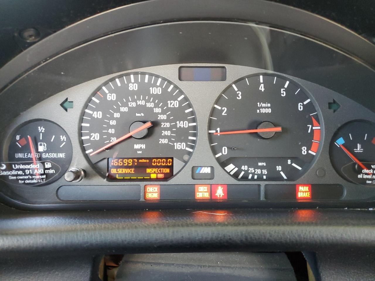 1998 BMW M3 Automatic VIN: WBSBK033XWEC39667 Lot: 47055975