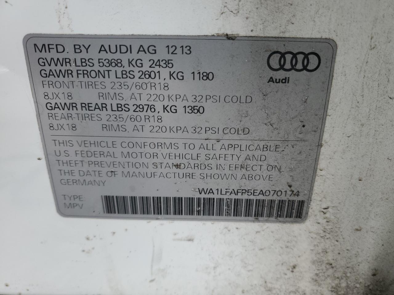 2014 Audi Q5 - Image 16