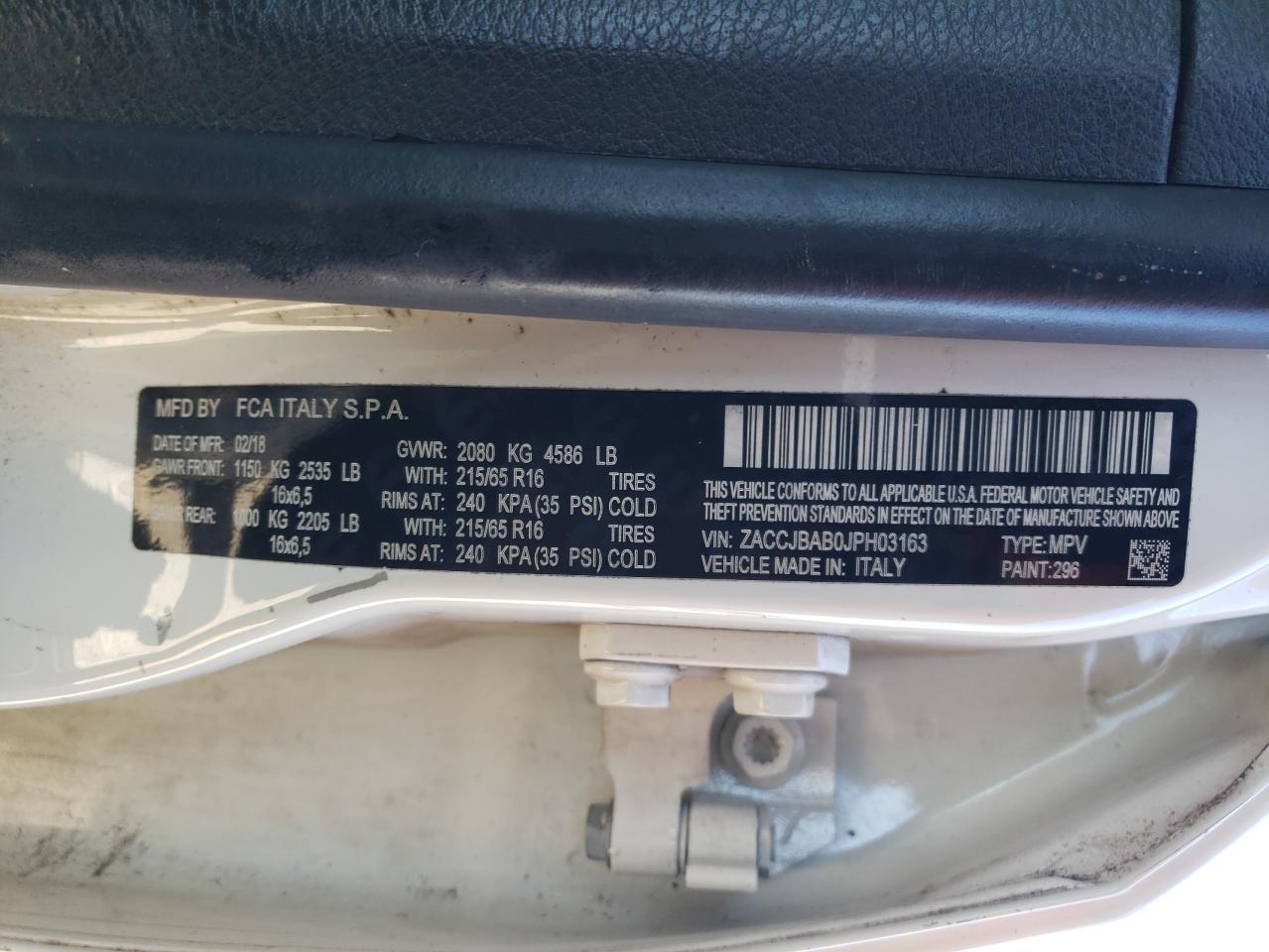 2018 Jeep Renegade - Image 14