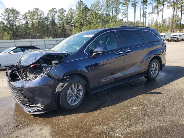 2024 Toyota Sienna Xle продається в Harleyville, SC - Front End