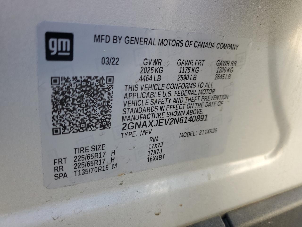 2022 Chevrolet Equinox - Image 12