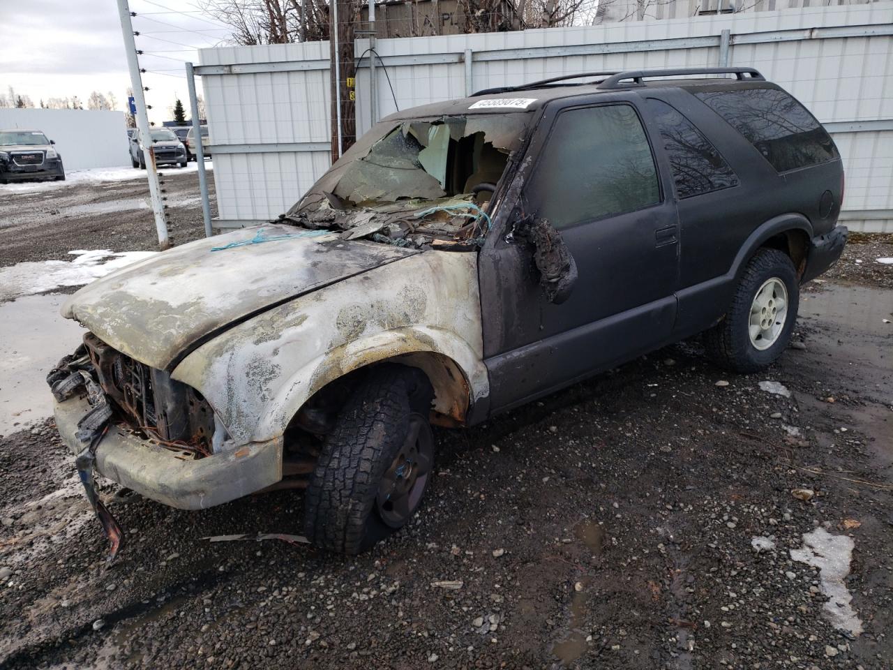 2000 Chevrolet Blazer იყიდება Anchorage-ში, AK - Burn - Engine