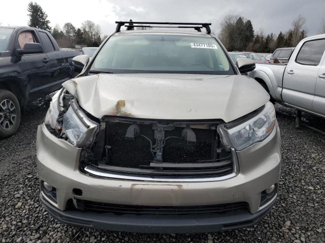  TOYOTA HIGHLANDER 2015 Gold