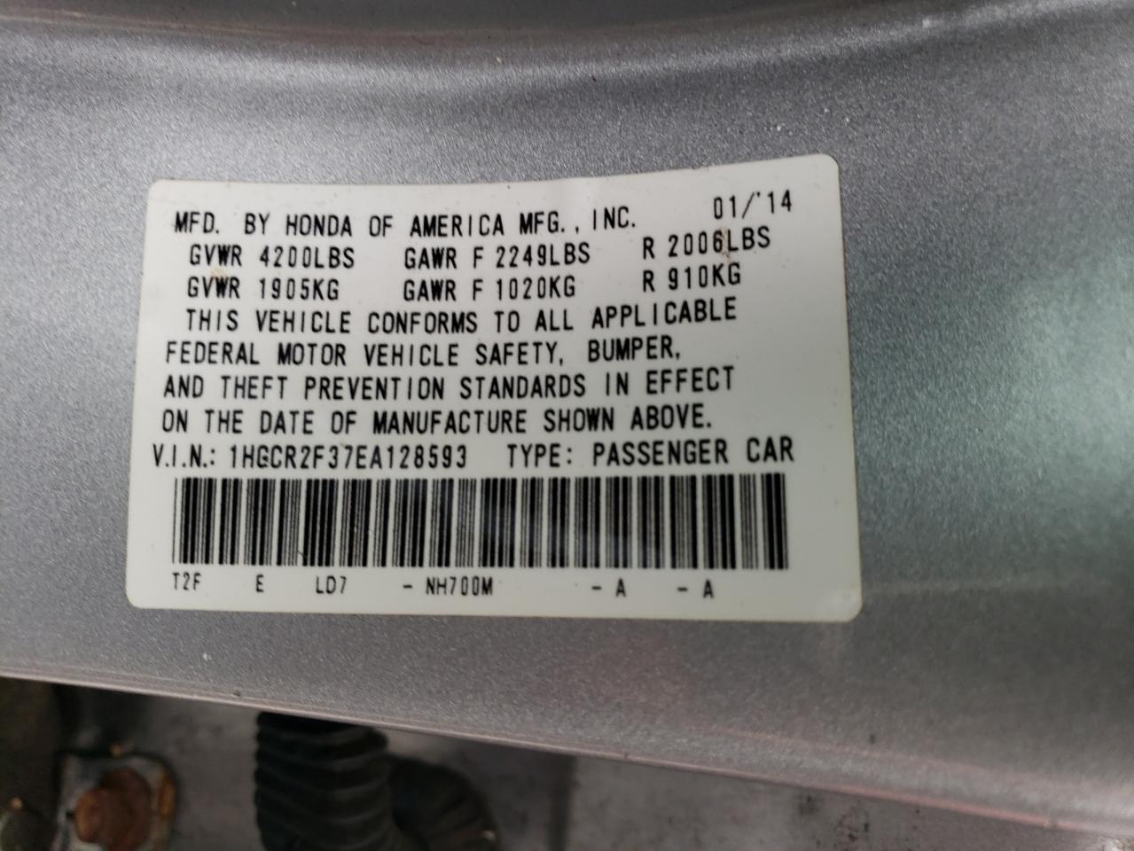 2014 Honda Accord - Image 12