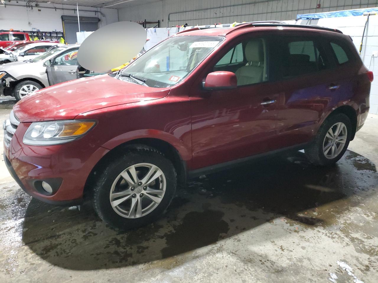 2012 Hyundai Santa Fe Limited продається в Candia, NH - Mechanical