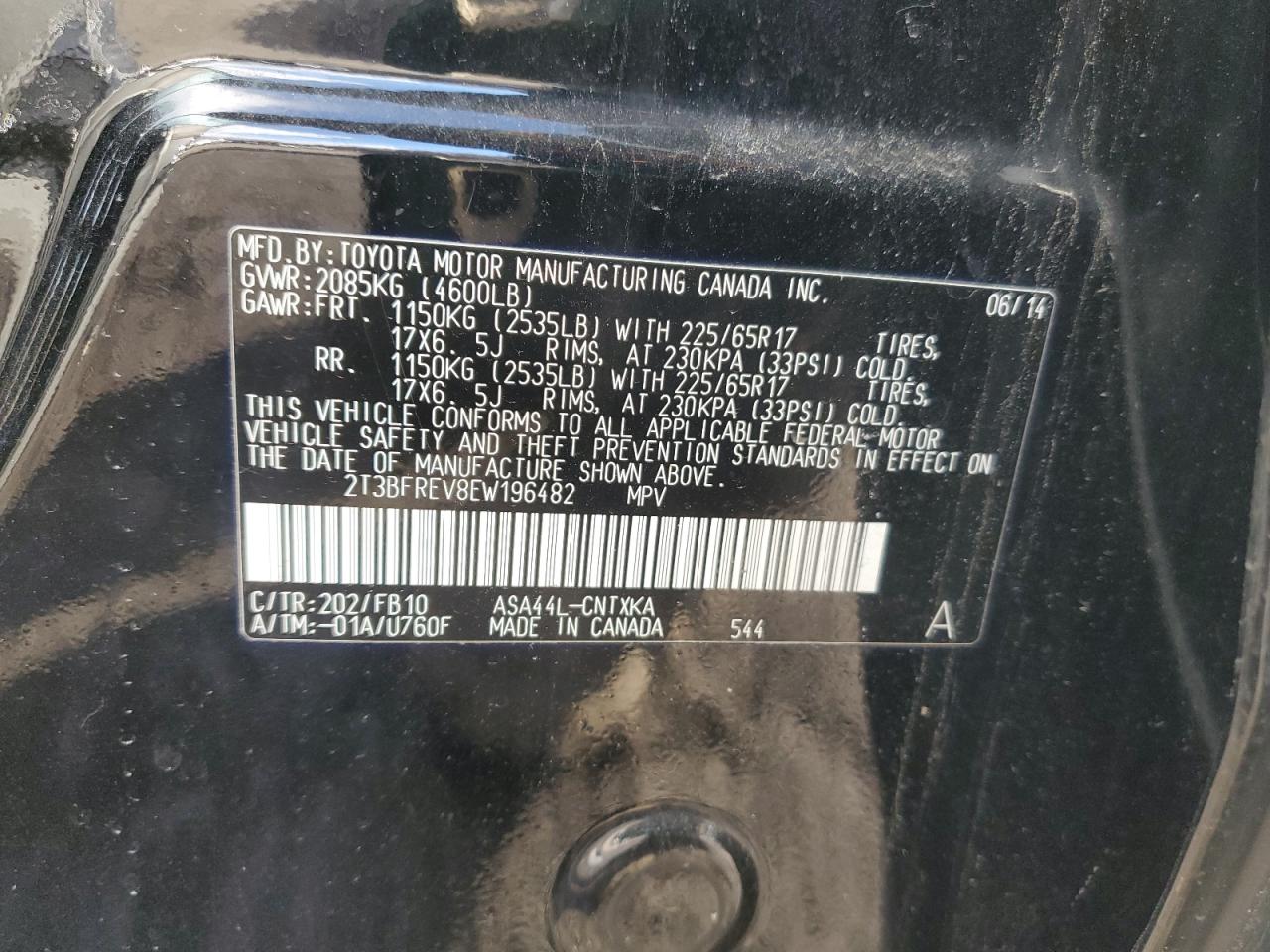 2014 Toyota RAV 4 - Image 15