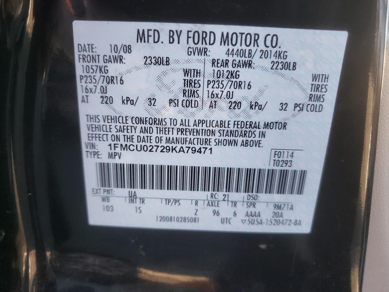 2009 Ford Escape - Image 13