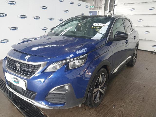 2020 PEUGEOT 3008 GT LI for sale at Copart EAST KILBRIDE