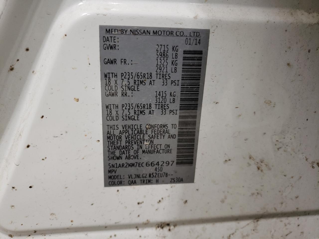 2014 Nissan Pathfinder - Image 14