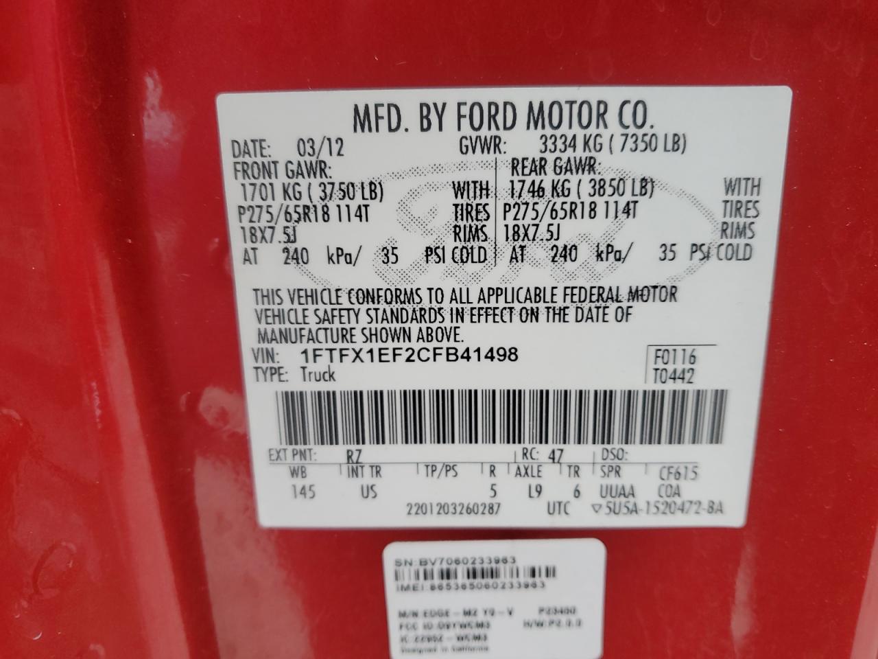 2012 Ford F-150 - Image 12