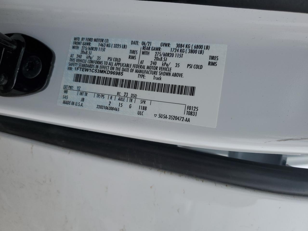 2021 Ford F-150 - Image 13