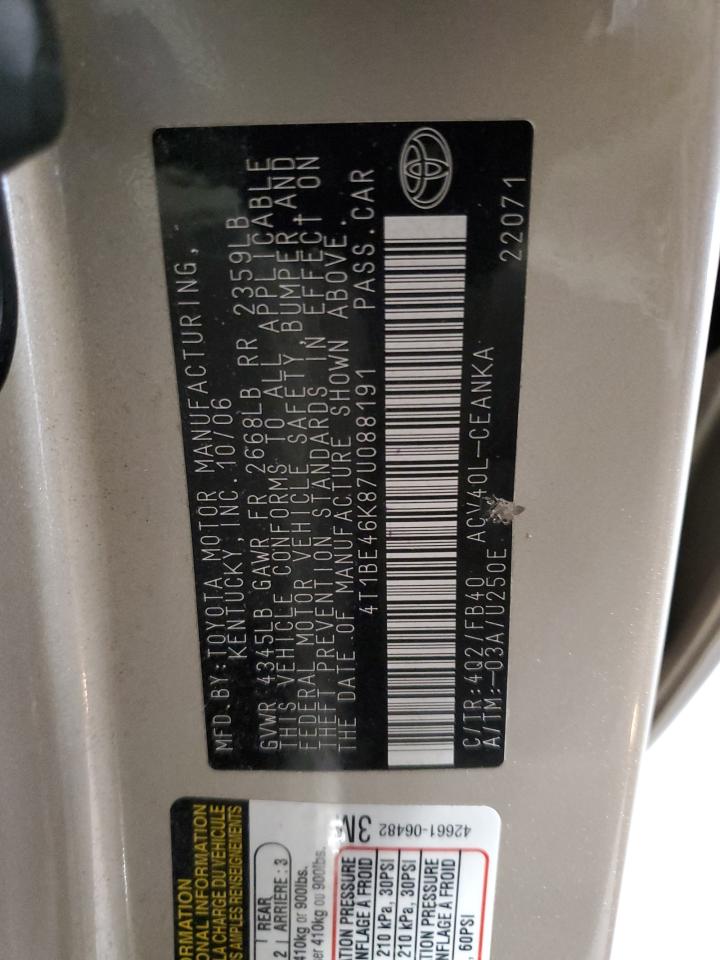 2007 Toyota Camry - Image 12