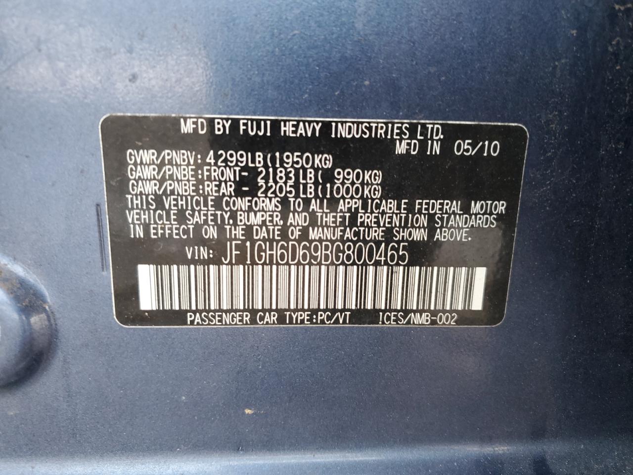 2011 Subaru Impreza - Image 14