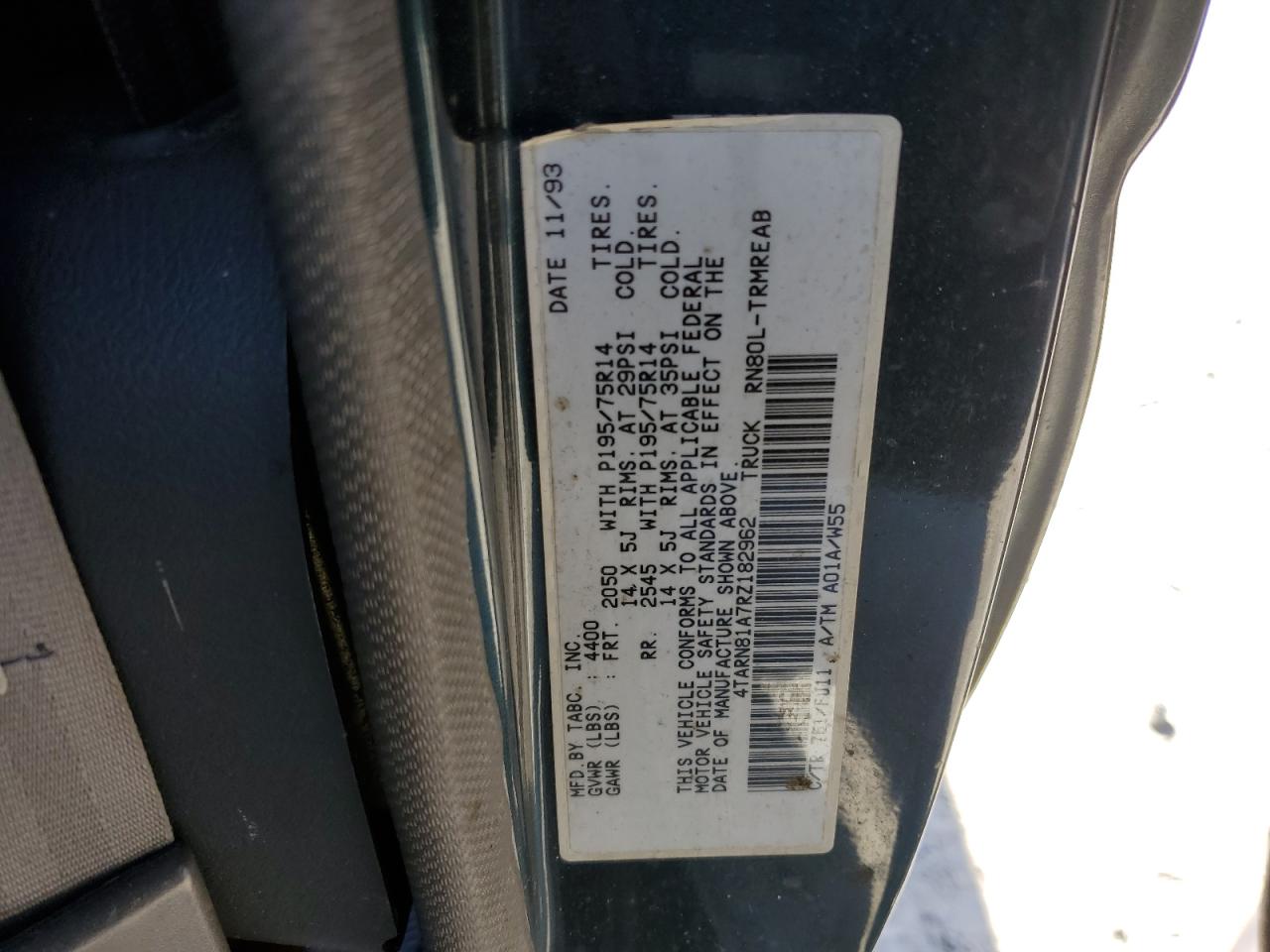 1994 Toyota Pickup - Image 14