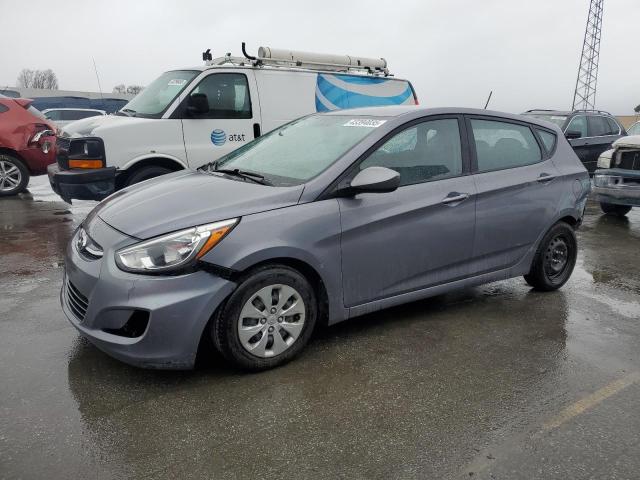 2017 Hyundai Accent Se продається в Hayward, CA - Rear End