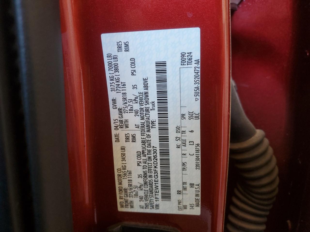 2015 Ford F-150 - Image 12