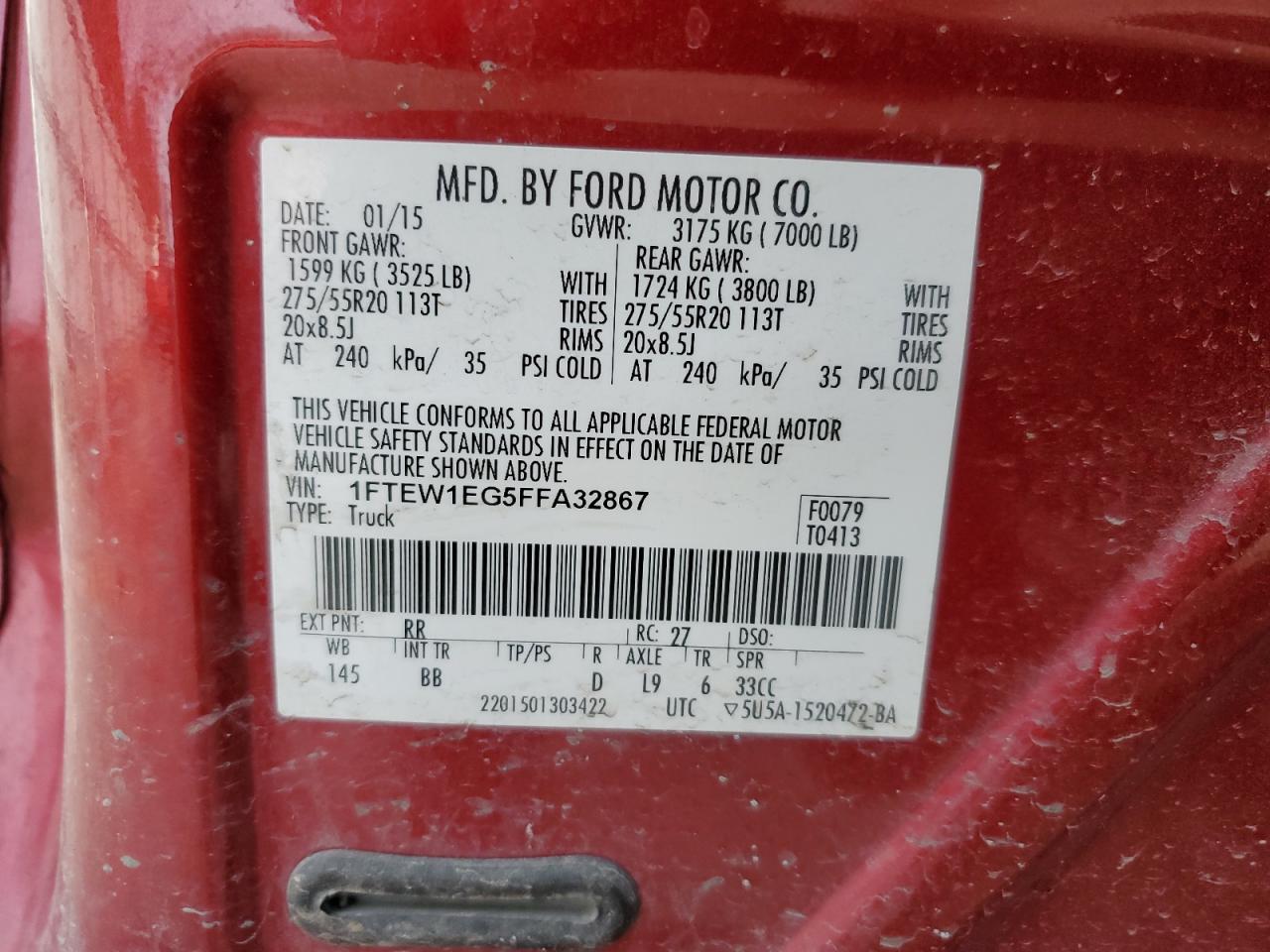 2015 Ford F-150 - Image 12