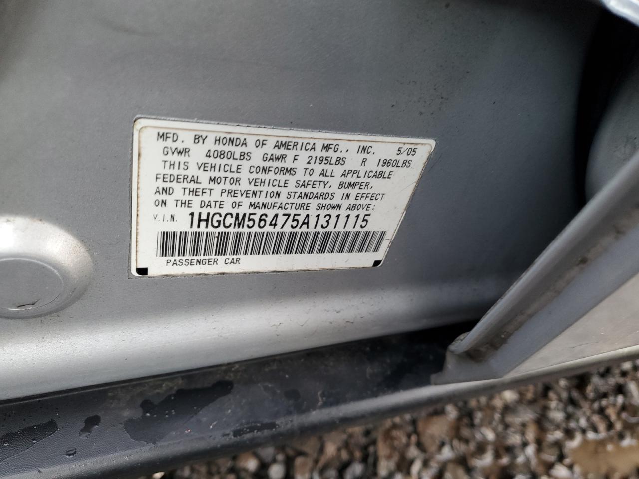 2005 Honda Accord - Image 12