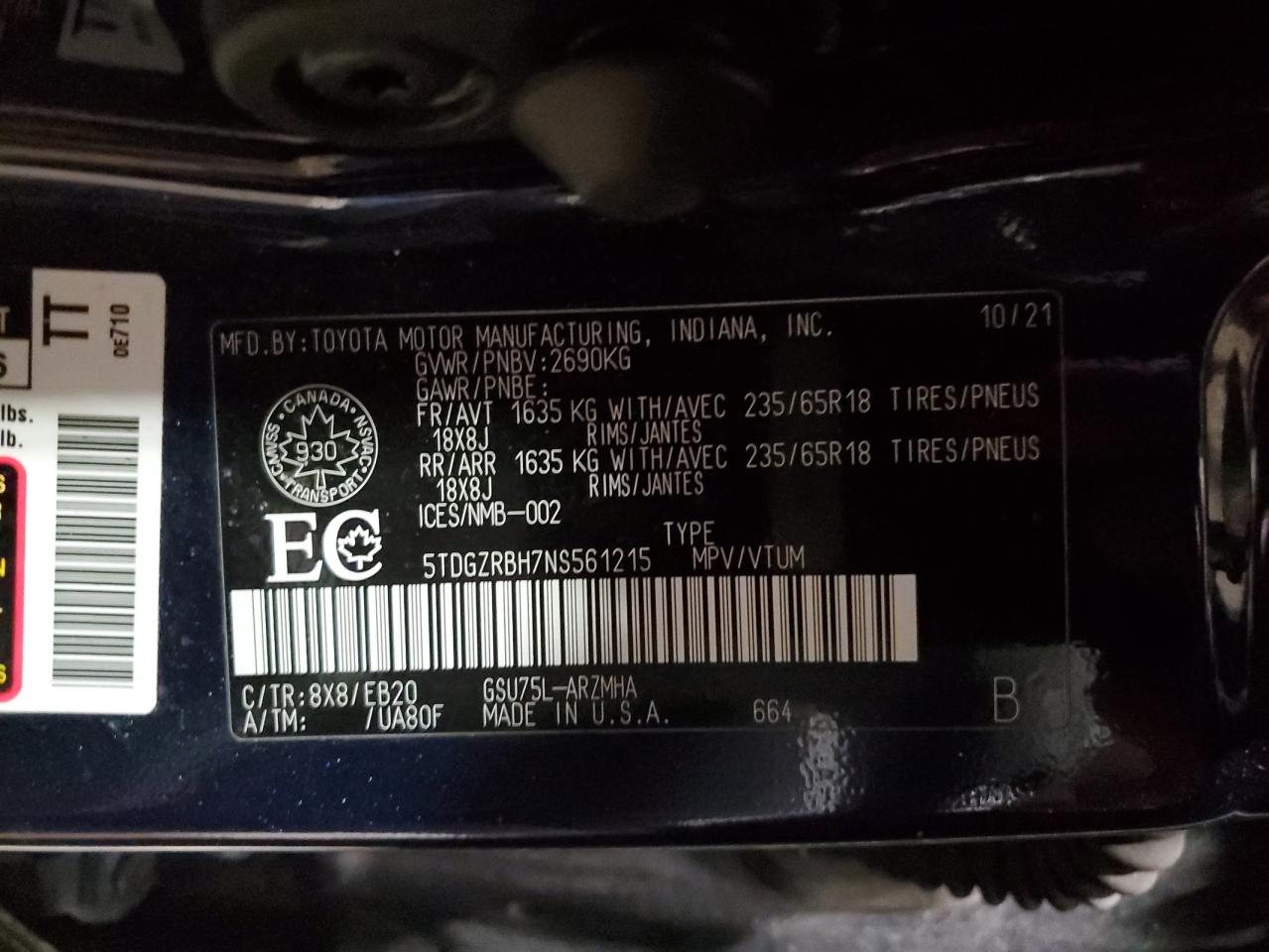 2022 Toyota Highlander - Image 13