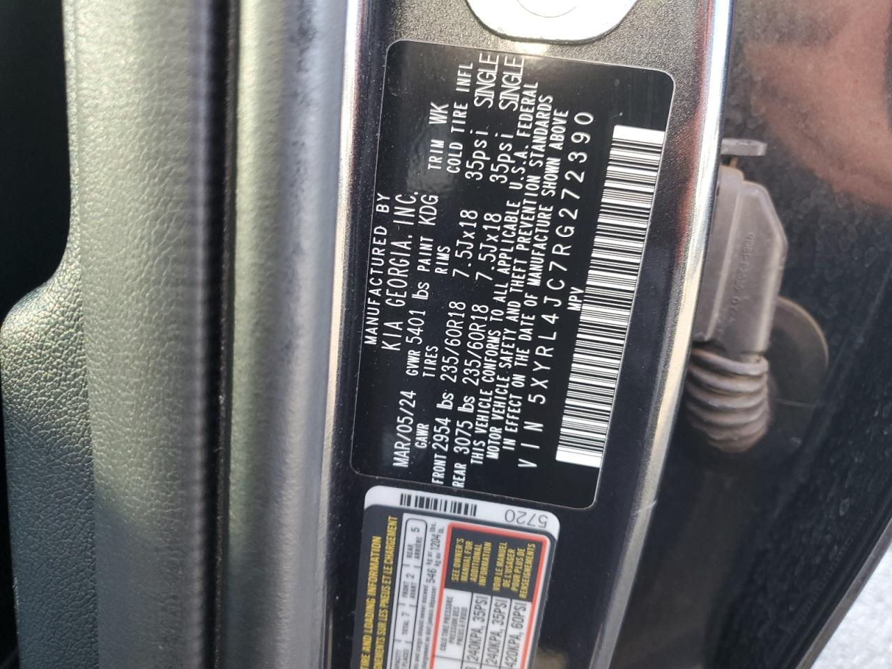 2024 Kia Sorento - Image 13