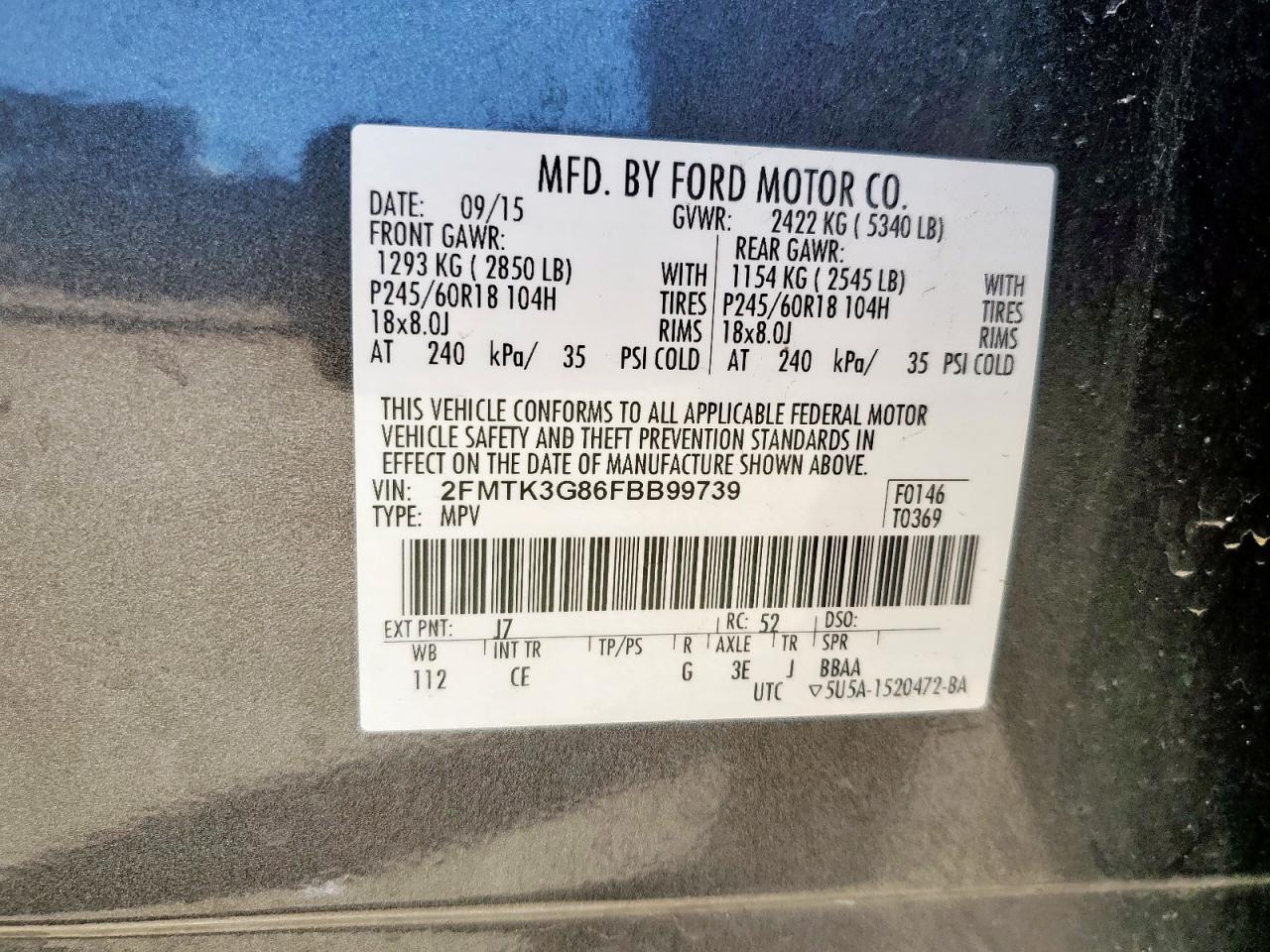 2015 Ford Edge - Image 14
