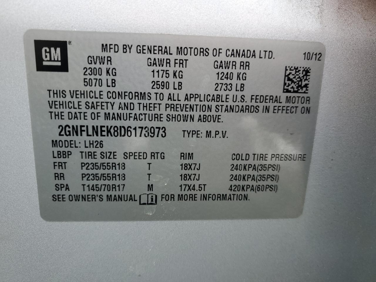 2013 Chevrolet Equinox - Image 14
