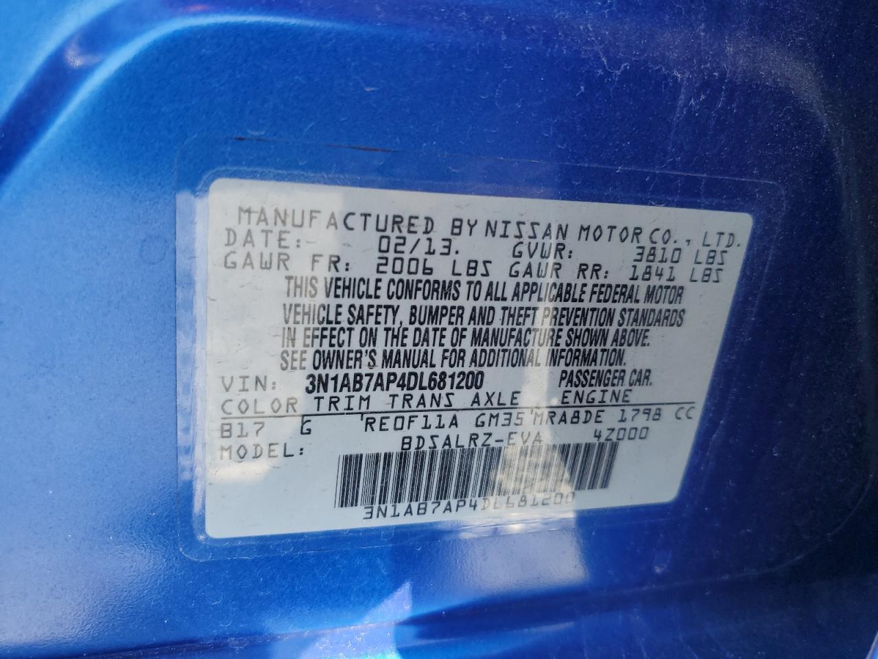 2013 Nissan Sentra - Image 13