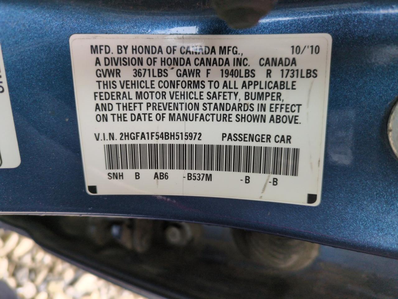 2011 Honda Civic - Image 13