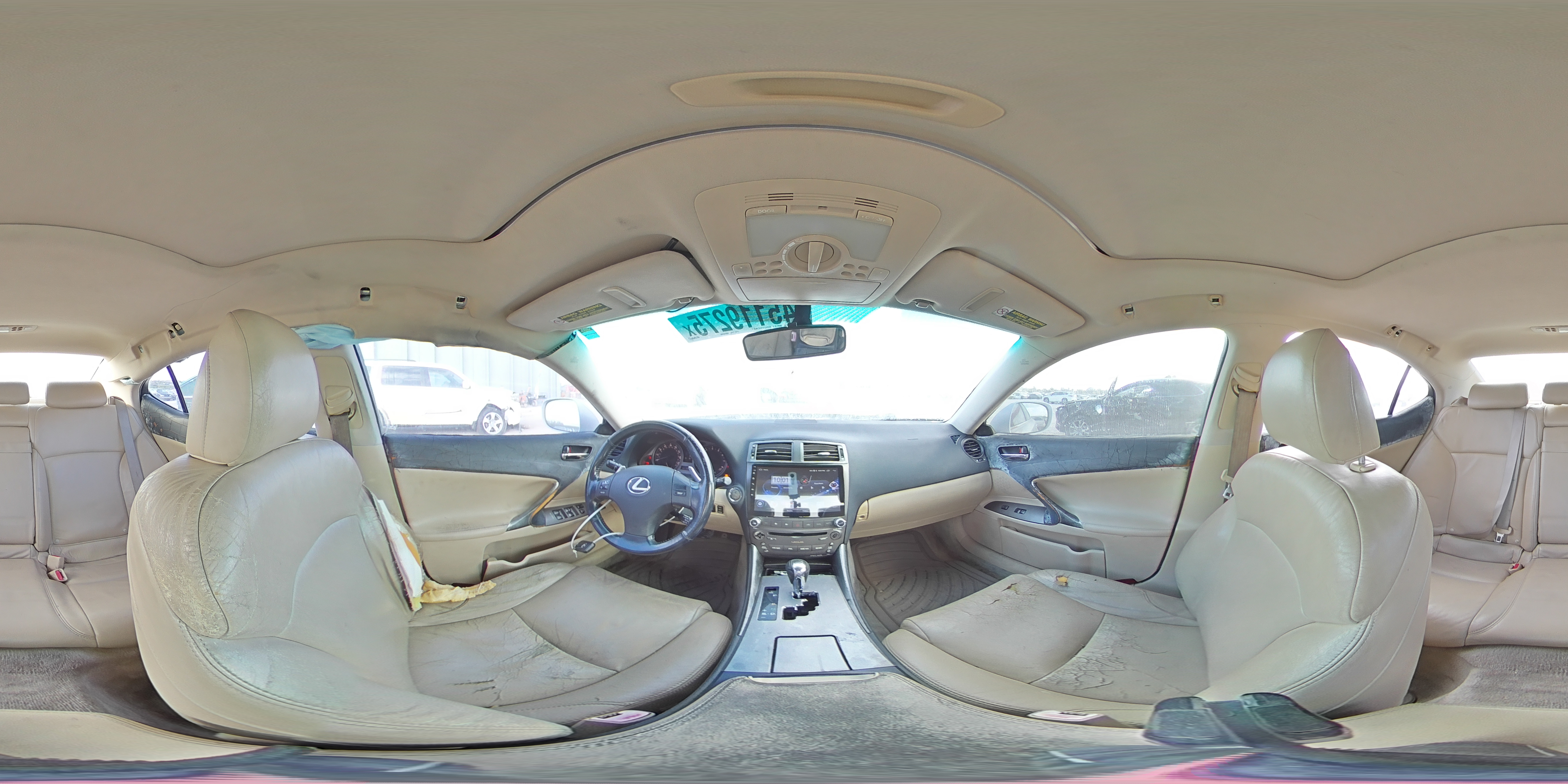 2007 Lexus Is 250 VIN: JTHBK262775046668 Lot: 45119275