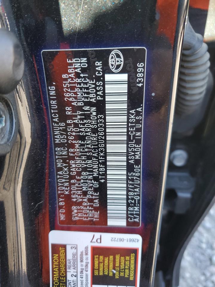 2016 Toyota Camry - Image 13