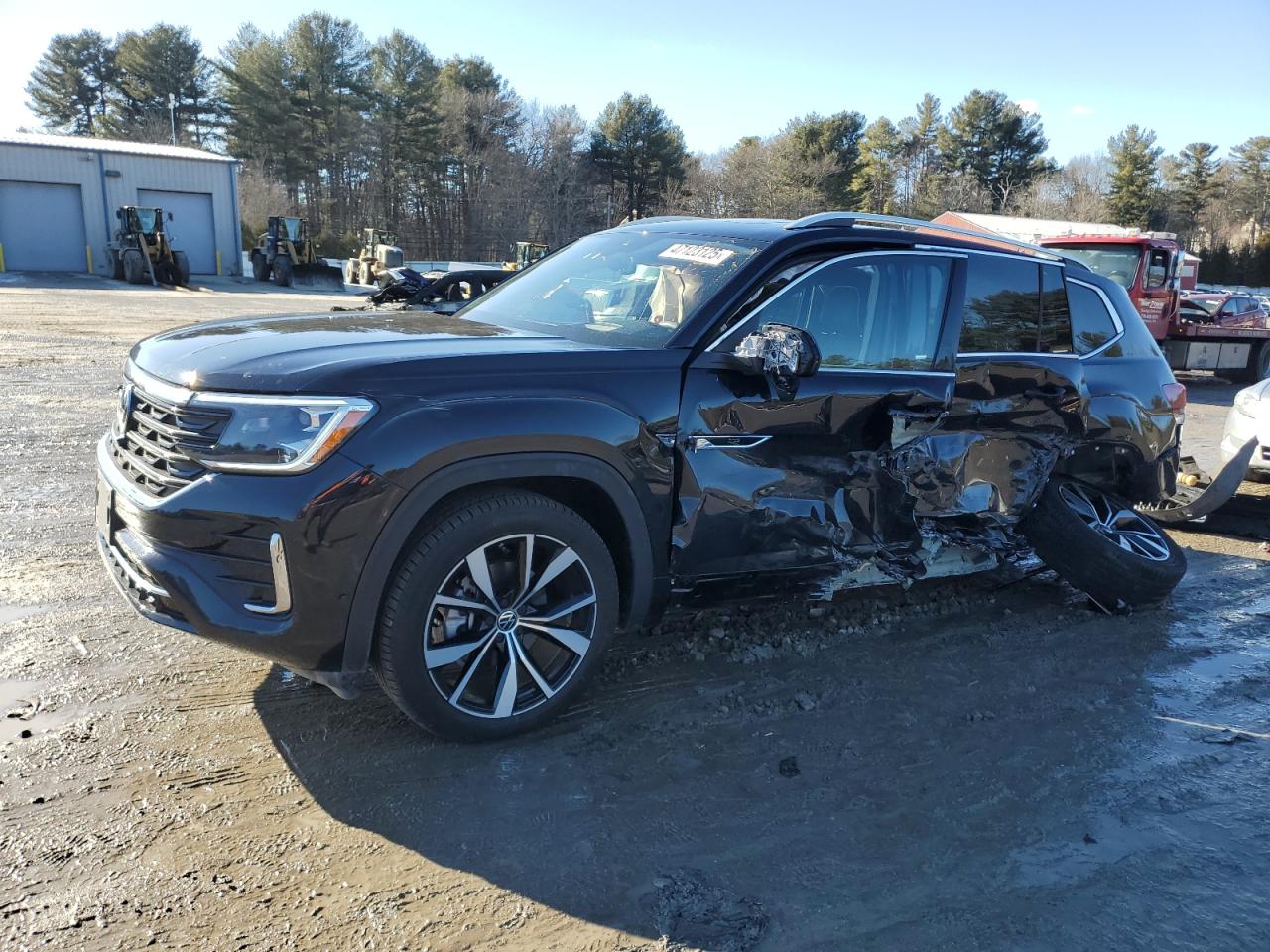 2024 Volkswagen Atlas Sel Premium R-Line en Venta en Mendon, MA - Side