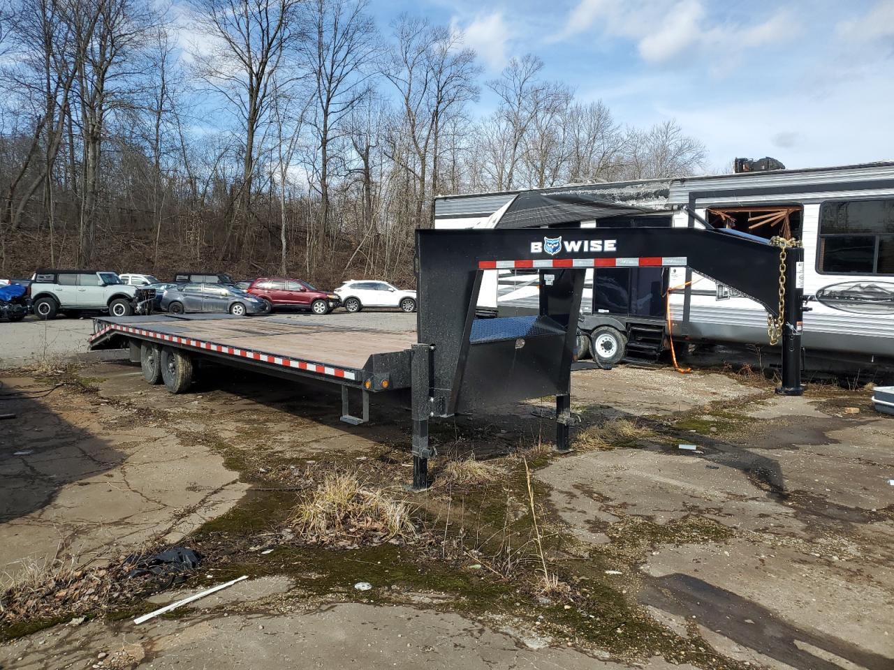 2024 Bwise Equipment Trailer for Sale in Ellwood City, PA - Minor Dent/Scratches