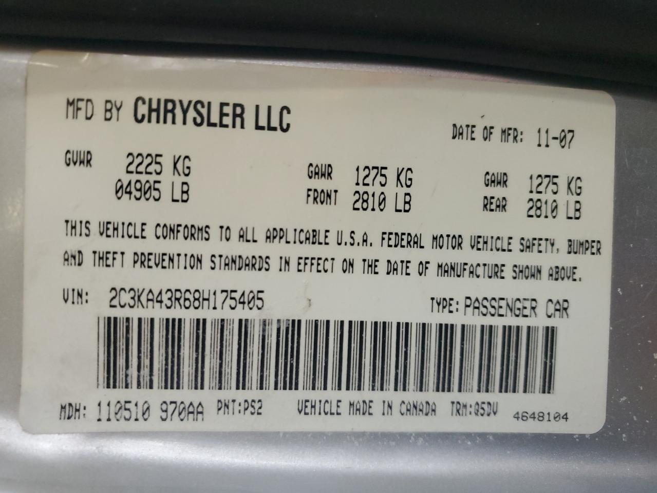 2008 Chrysler 300 - Image 12