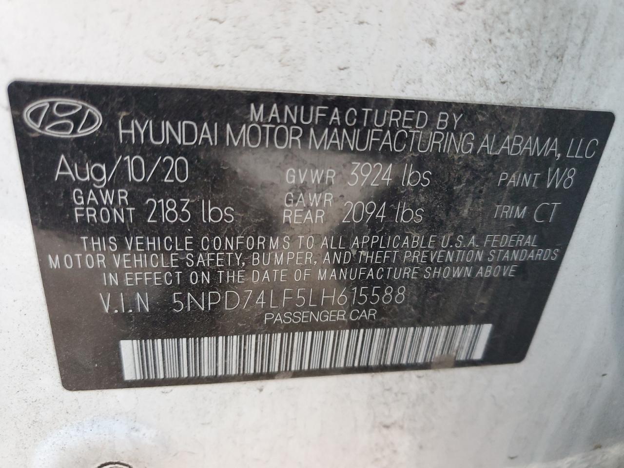 2020 Hyundai Elantra - Image 14