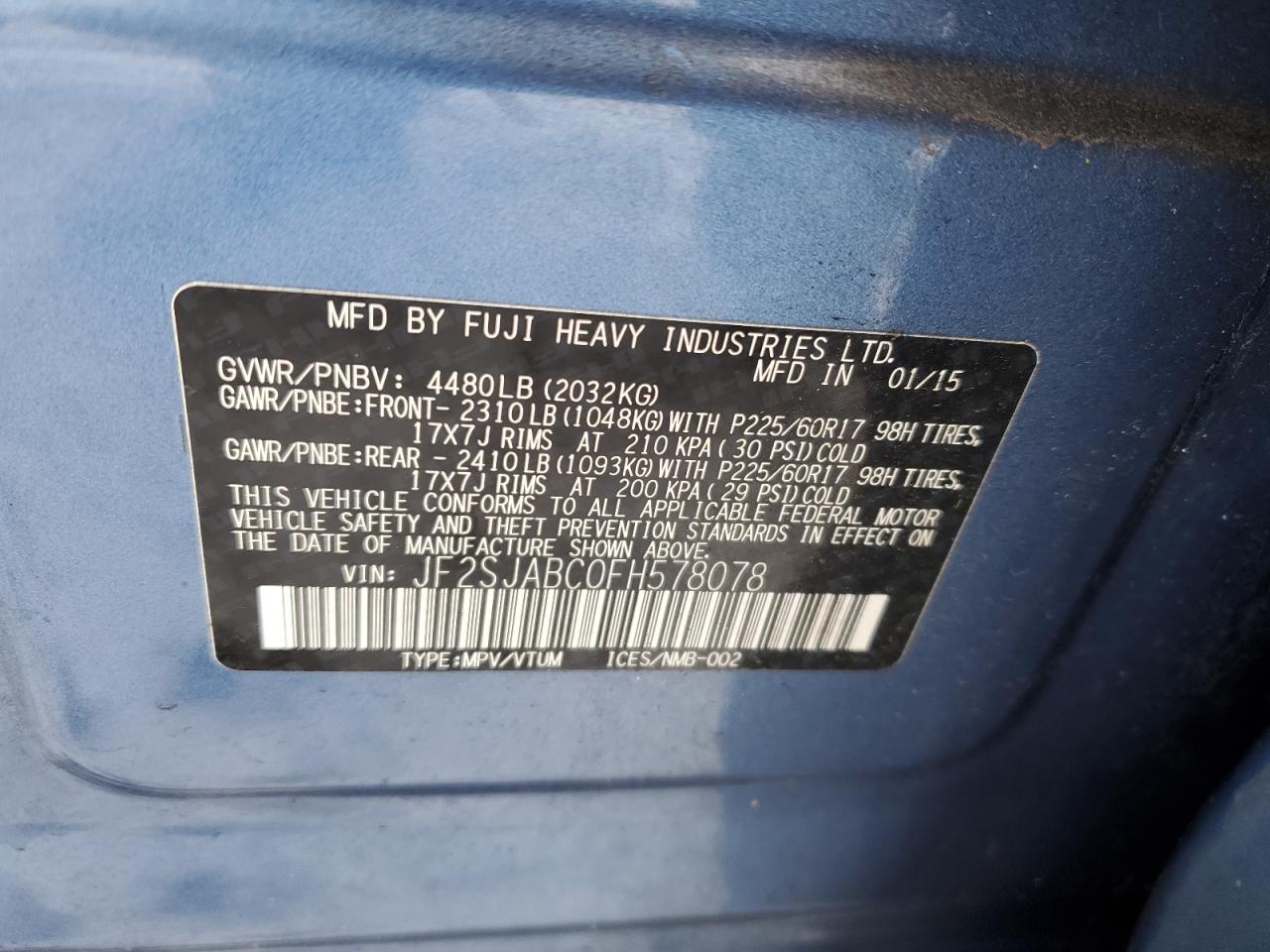 2015 Subaru Forester - Image 15
