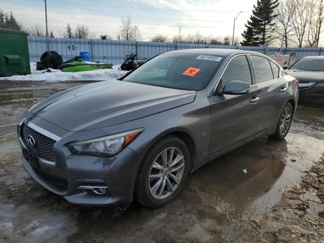 2014 INFINITI Q50 BASE for sale at Copart ON - TORONTO