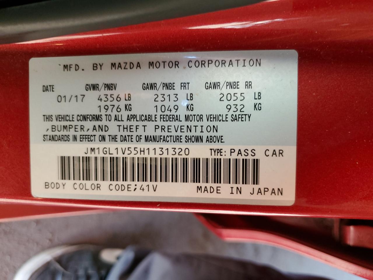 2017 Mazda 6 - Image 12