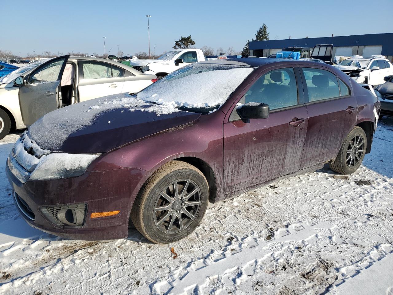 2011 Ford Fusion S за продажба в Woodhaven, MI - Front End