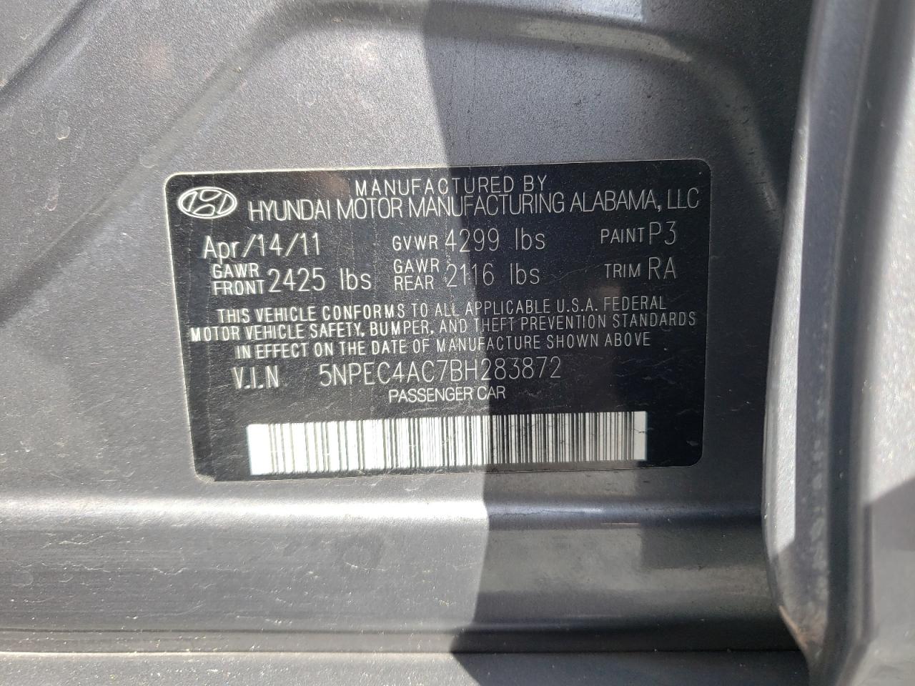2011 Hyundai Sonata - Image 12