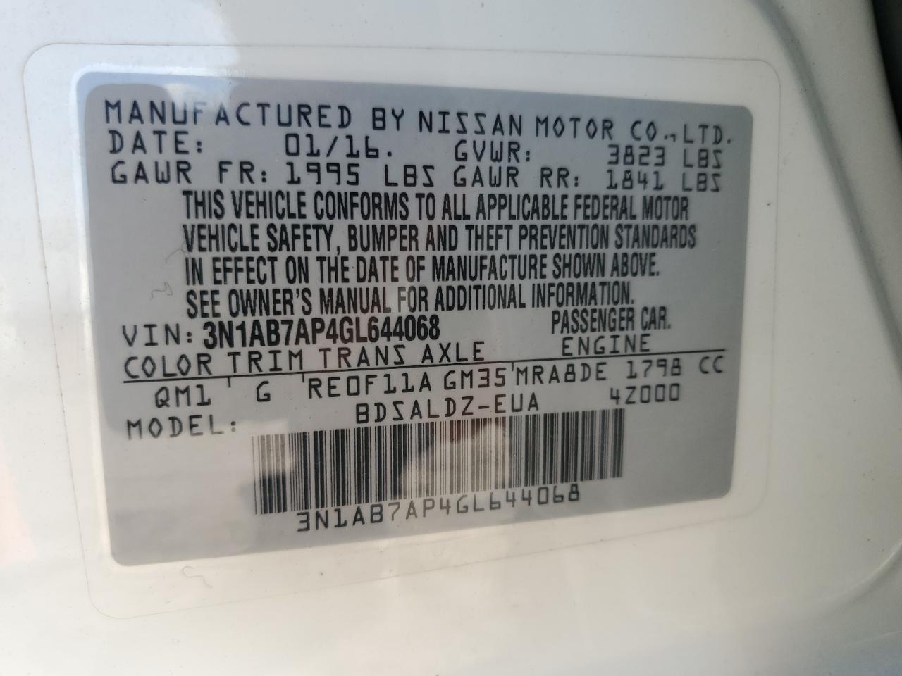 2016 Nissan Sentra - Image 14