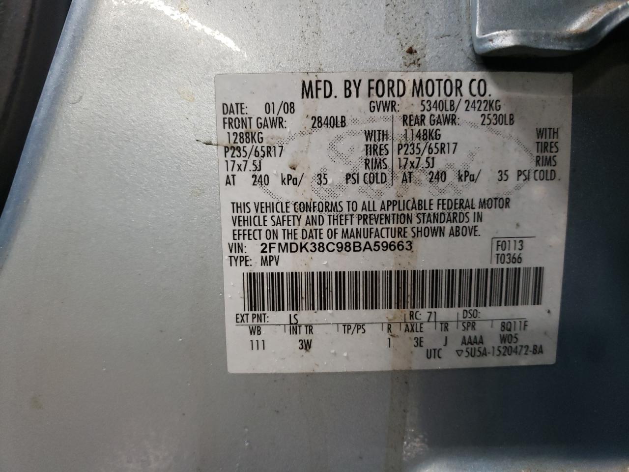 2008 Ford Edge - Image 13