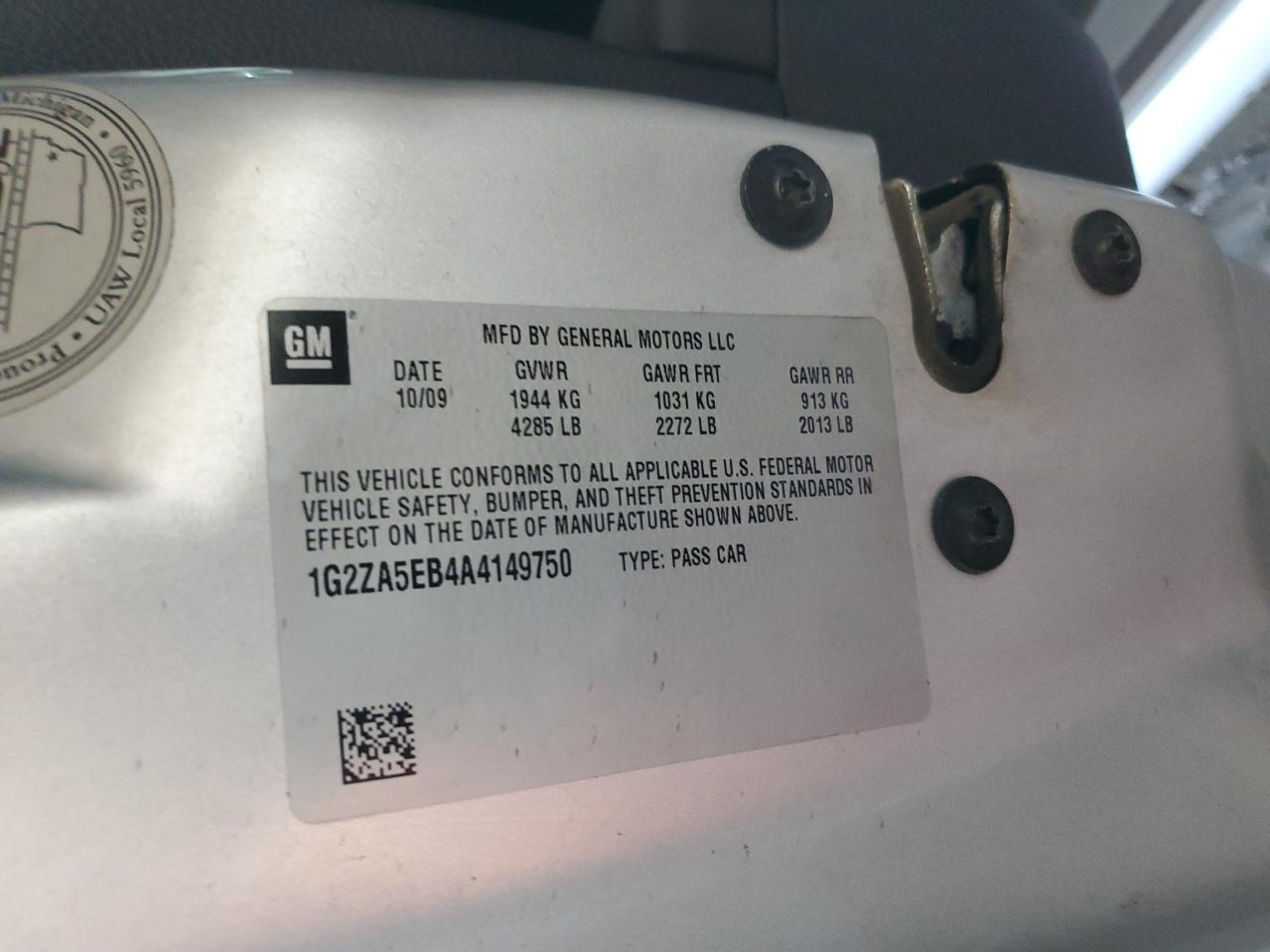 2010 Pontiac G6 - Image 14